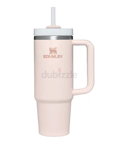 Stanley 30oz Insulated Travel Tumbler with Straw and Handle - Light Pink
