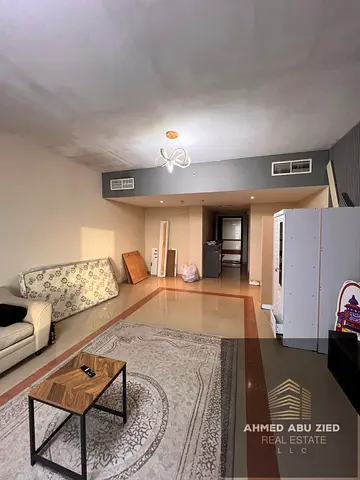 Luxury apartment for rent in Al Rashidiya 3, Ajman with sea view, master room, spacious living room, 2 bathrooms, kitchen, closets, free parking, near