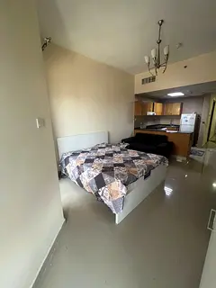 For annual rent in Al Nuaimiya Tower C, Ajman - furnished studio apartment - private parking - prime
