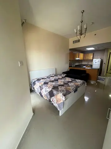 For annual rent in Al Nuaimiya Tower C, Ajman - furnished studio apartment - private parking - prime location close to amenities