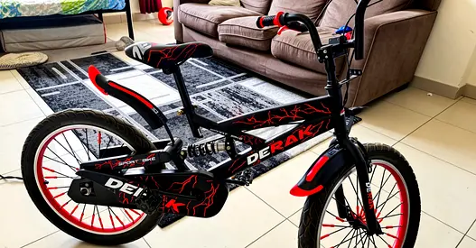 Derak Kids Bicycle — Good Condition, Ready to Ride suitable for age 10 to 13 years