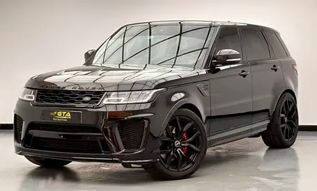 2019 Range Rover Sport SVR Carbon Edition, 1 Year Warranty Unlimited Km, Full Service History, GCC