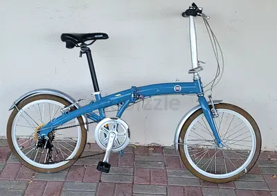 Compact folding bicycle - lightweight 20 wheels, single owner