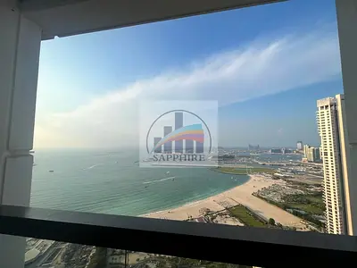 OPEN SEA VIEW RENOVATED 2 BEDROOM IN SADAF 6 TOWER ON JBR WALK
