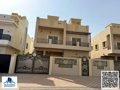 Luxury villa for sale in Al Helio 2, Ajman. Modern and elegant design with super deluxe finishes. Prime location close to all amenities. Spacious layo