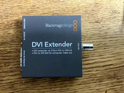 Blackmagic Design DVI Extender (DVI to SDI) - Compact Video Converter
