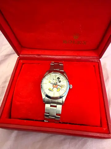 Rolex Oyster date Mickey Mouse