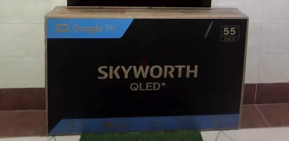 Skyworth 55 QLED+ Google TV - Brand New In Box
