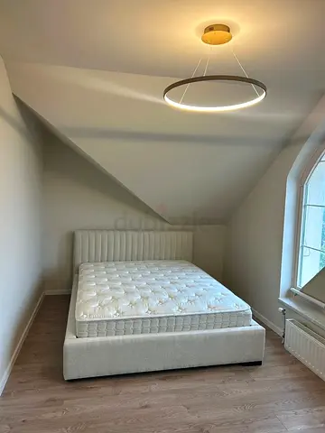 Beige King Size Bed