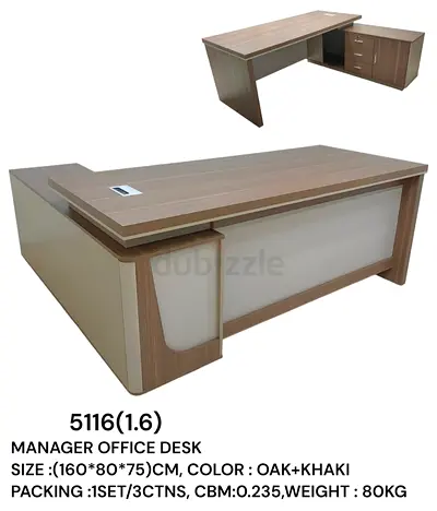 Manager L shape table