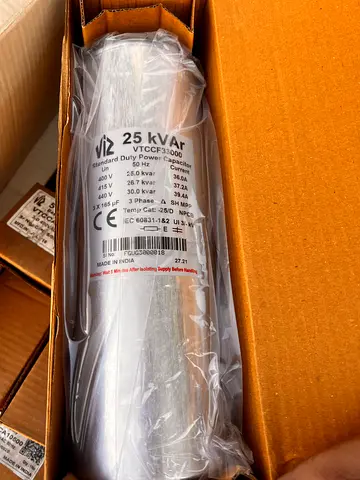 25 kV AC Power Capacitor / High Voltage Capacitor - New in Box