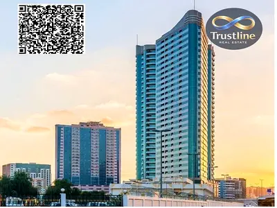 3-bedroom apartment with a living room for annual rent in Concord Tower – Ajman