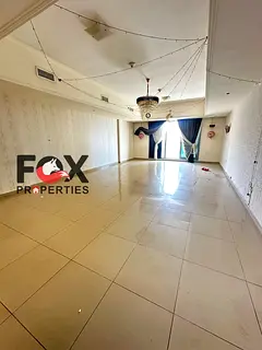 For annual rent in Ajman - Direct Corniche with a sea view, 2 full balcony. For lovers of luxury and