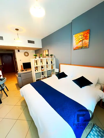 Chiller Free Furnished Studio | Marina Diamond 2 | Ready to Move | Balcony | Parking