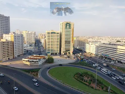 المجاز 2 | غرفتين وصالة | باركينج | بلكونه اطلالة مدينة | تكيف مركزي |موقع مميز | مساحة واسعه