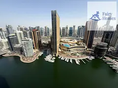 Furnished 1BHK| Full Marina &amp; City View | Balcony| Vacant