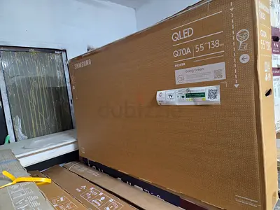55 Inch QLED 4K Smart TV QA55Q70AAUXUM Titan Grey. 0547789054