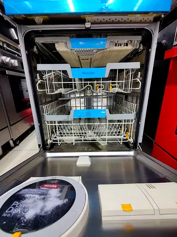Miele latest model series 7th 3 rack dishwasher freestanding by tara