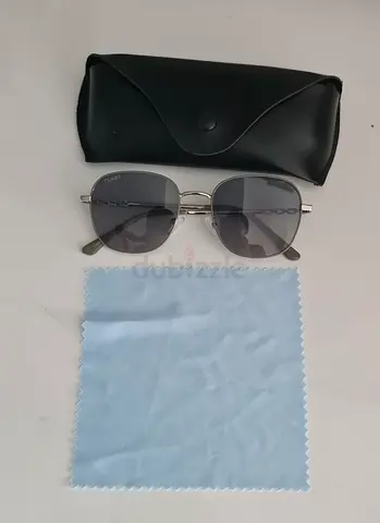 Claro Sunglasses | Silver Metal Frame | Like New with Case