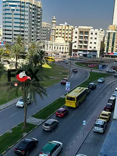 Largest three bedroom apartment Ajman Corniche 67200 AED full sea view 2600 sq ft free AC and parkin