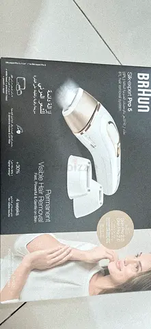 Braun Silk-expert Pro 5 IPL Permanent Hair Removal Device - Lightly Used