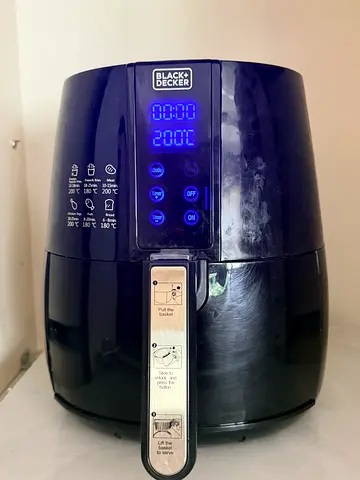 Black+Decker Digital Air Fryer - 3.5L (sparingly used, excellent Condition)