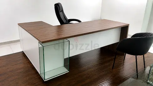 L-Shape Office Desk – Quick Sale