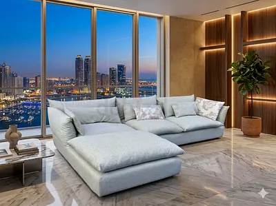 Marina home feather 🪶 filled sofa