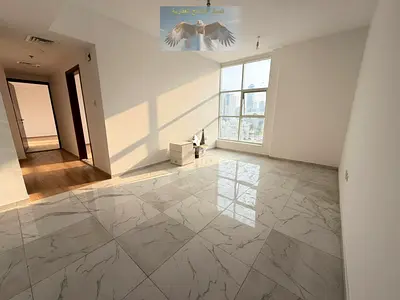 2-bedroom apartment with panoramic open view – free parking – free gym & pool – spacious layout – balcony with open city view – near Al Safya Park