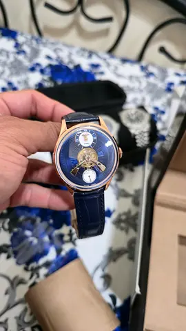 PATEK PHILIPPE GENEVA WATCH MASTERS PREMUIM COPY  Matt blue strap brandnew