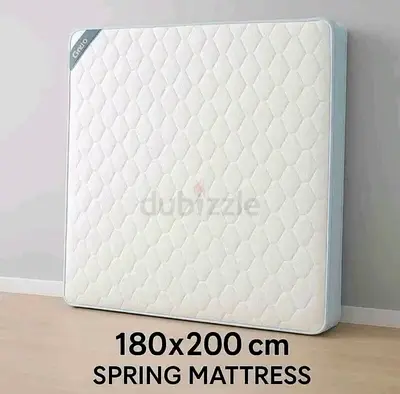 King Size Spring Mattress 180x200 cm - brand new