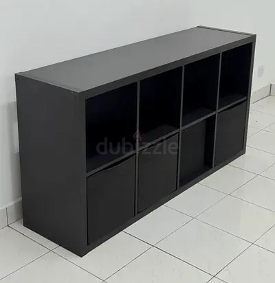 Kallax shelve Ikea black for sale Mohamed Bin Zayed Zone 12