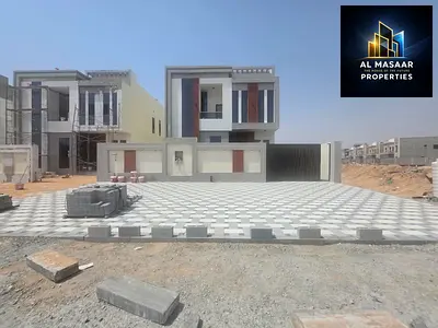 Villa for sale, including electricity and water, ready to move in, freehold ownership for all nationalities, near Sheikh Mohammed Bin Zayed Road.