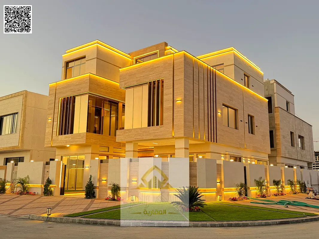 Villa for sale, including registration and ownership fees, freehold ownership for all nationalities, very high-end finishing, two floors and a roof