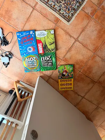 Set of 3 Kids Activity and Puzzle Books (Marvel  Beeeno)