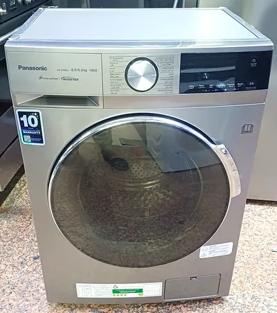 Panasonic latest model washing machine for sell 8kg wash 6kg dryer good working