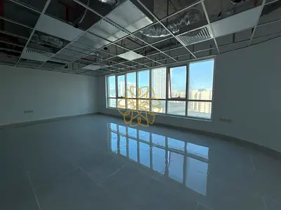 Spacious Fitted Office for Rent in Al Majaz, Sharjah | Chiller Free | Covered Parking