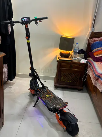 Used Electric Scooter - Powerful Dual-Motor, Foldable Deck