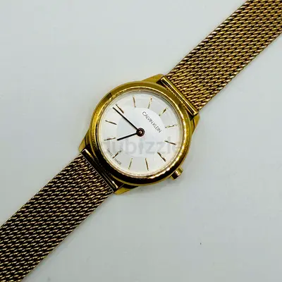 Calvin Klein Minimal Gold Stainless Steel Women Watch – K3M235
