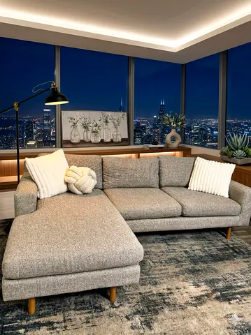 West elm eddy L Shape Sofa