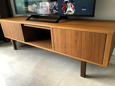 IKEA STOCKHOLM TV BENCH FOR SALE
