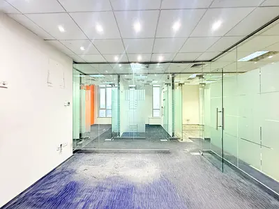 Samj Fitted Bright Office || Near Sharf DG Metro || Prime Location