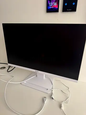 MSI 24-inch LED Monitor — White bezel, good condition