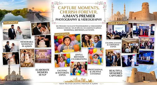 📸 Ajman Creative Photography  Videography Services