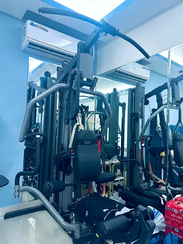 Multi-station Home Gym Machine - Complete Strength Training Setup