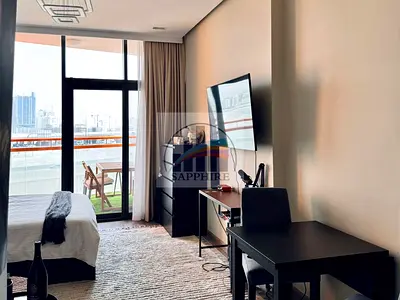 Brand New Fully Furnished Studio With Balcony =Nearest To Silicon Central Mall