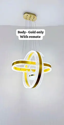 Modern LED Ring Chandelier Light | Luxury Ceiling Light | Home Decor