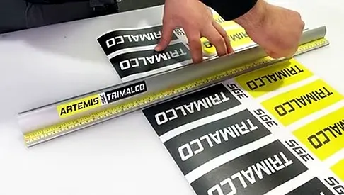 General Purpose Cutters - Safety Edge Ruler, Cutting Rail (TRIMALCO)