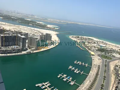 2 bedroom hall sea view balcony 3 bathrooms built in wardrobes free parking rent 54990 AED 4 paymen