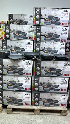 Multiple Non-Stick Cookware Sets - New in Boxes (Bulk)